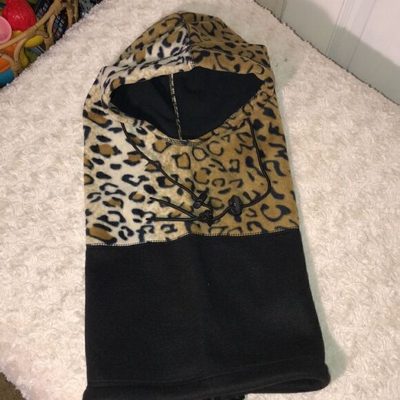 Arctic-X 6 - 1 Fleece Hood Reversible Balaclava Facemask Beanie Scarf Hood bag - Picture 3 of 6